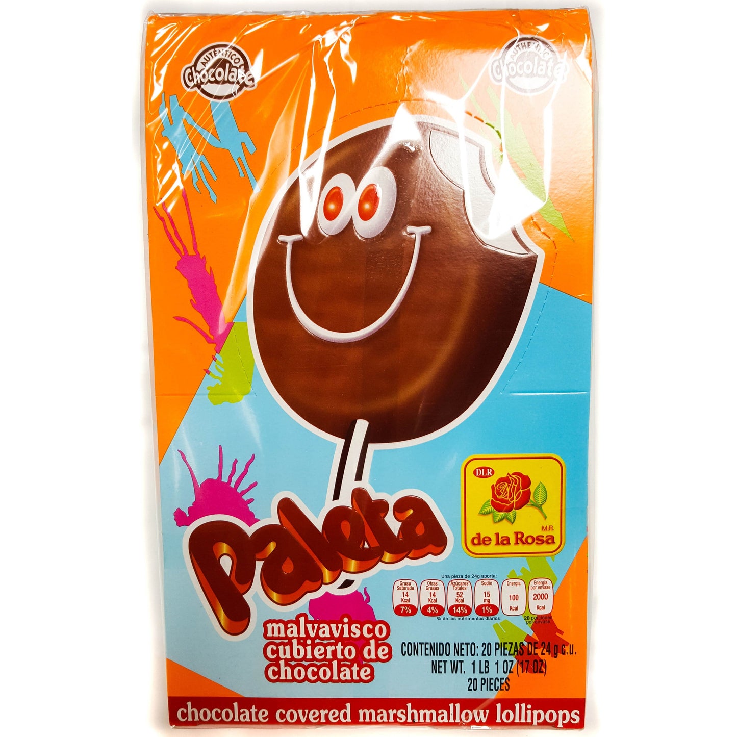 Paleta Malvavisco Cubierto De Chocolate