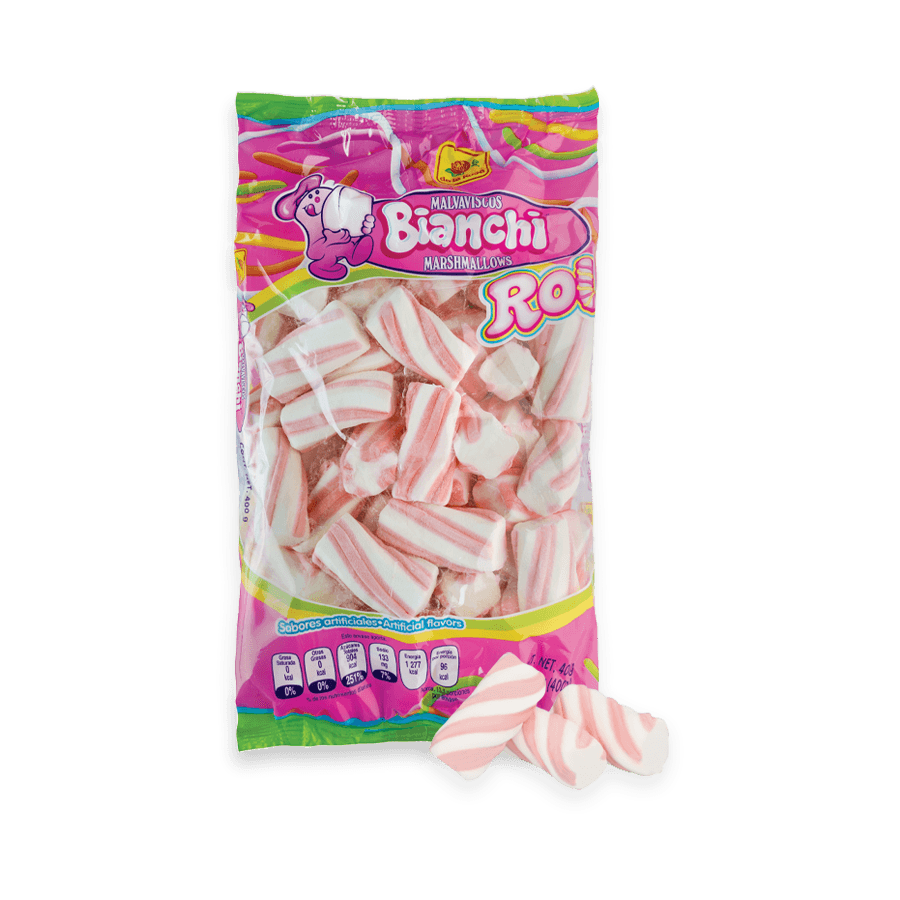 Malvaviscos Bianchi Rol Rosado