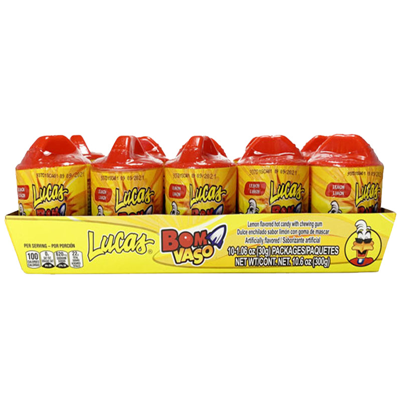 Lucas Bomvaso - Dulce Enchilado Sabor Limon Con Goma De Mascar