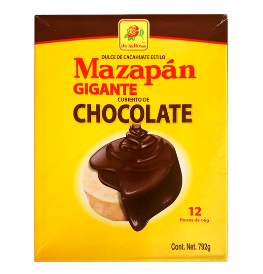 Mazapan Gigante Cubierto De Chocolate