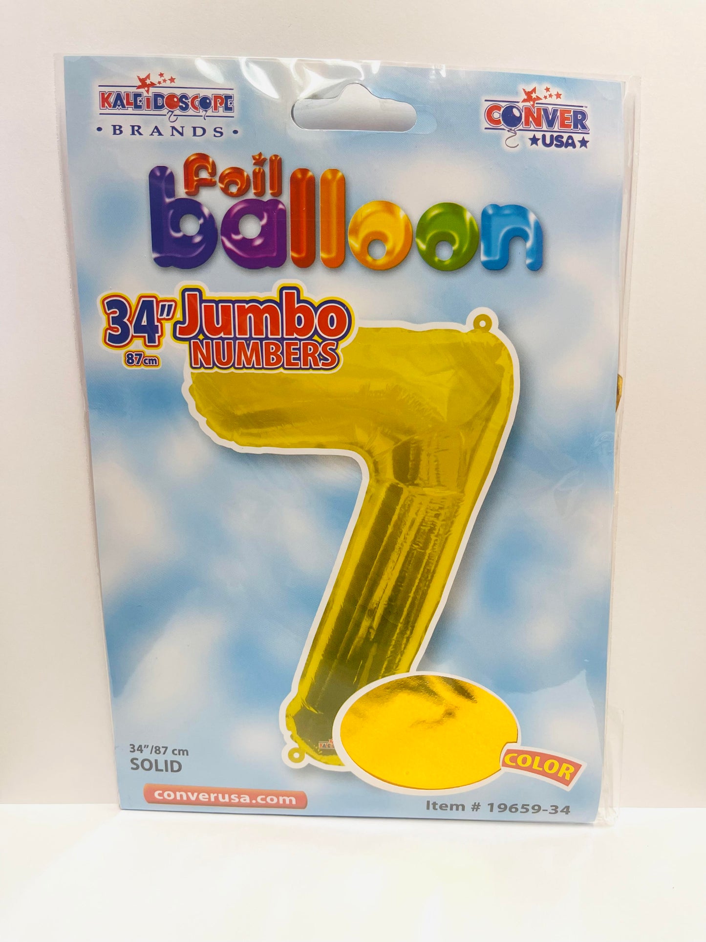 Foil Balloon Jumbo Numbers 7