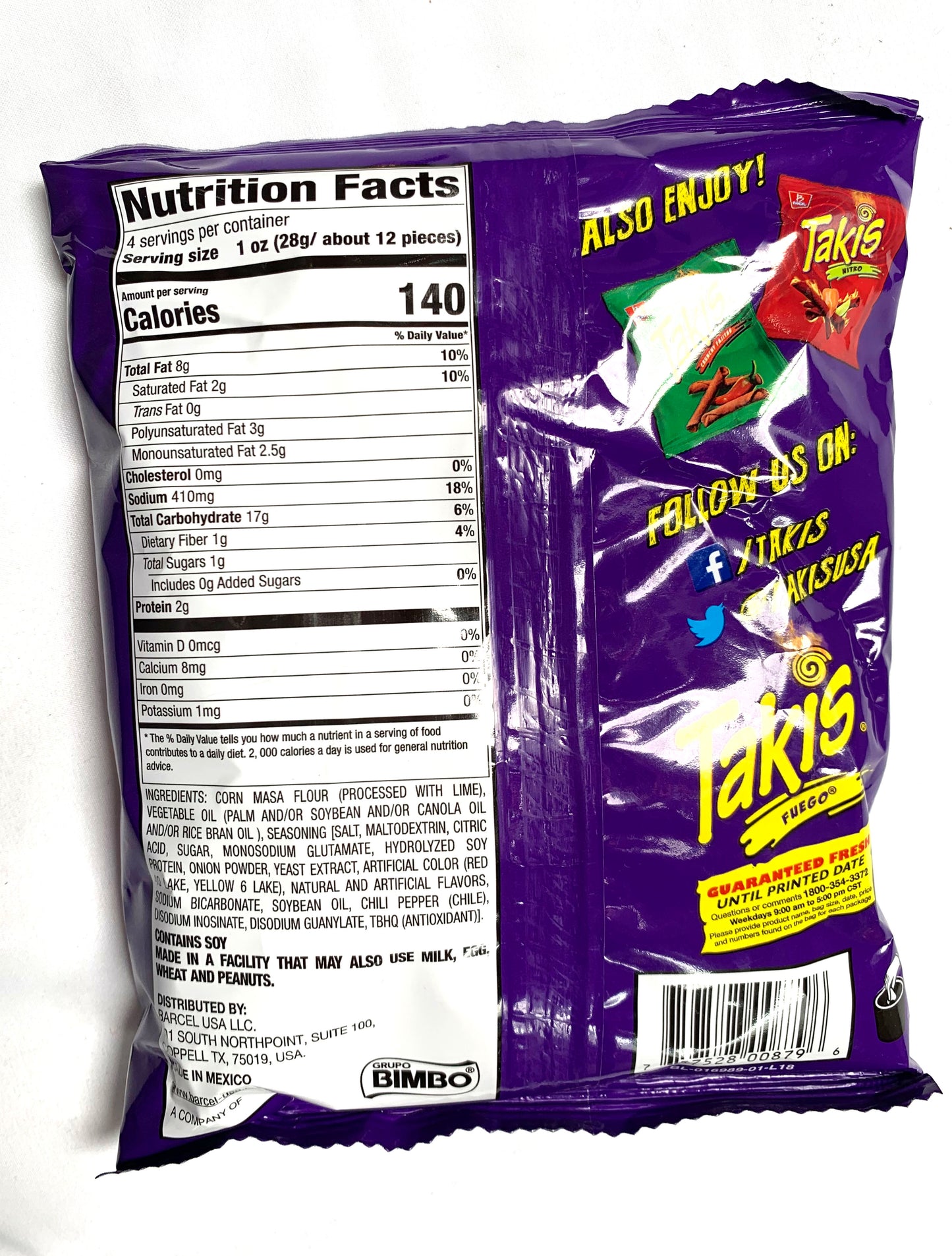 Barcel Takis Fuego