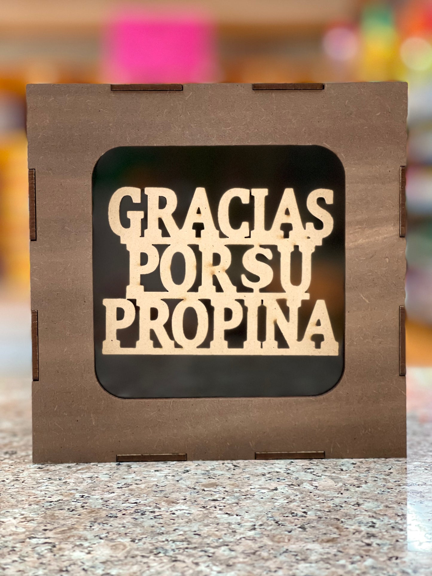 Alcancias de Madera con Diseno Laser para Toda Ocasion