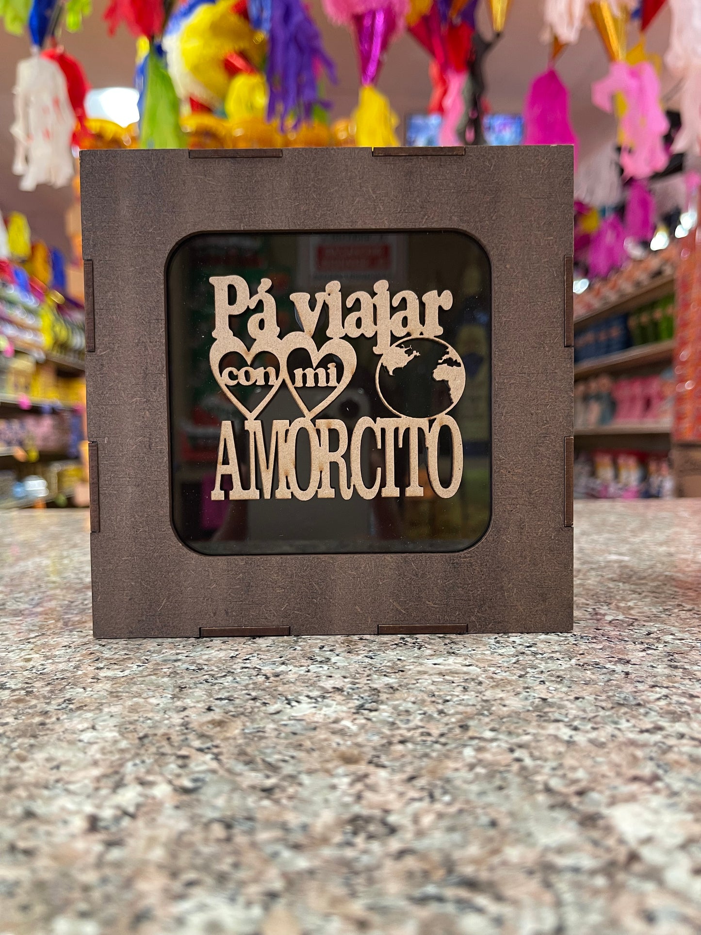 Alcancias de Madera con Diseno Laser para Toda Ocasion