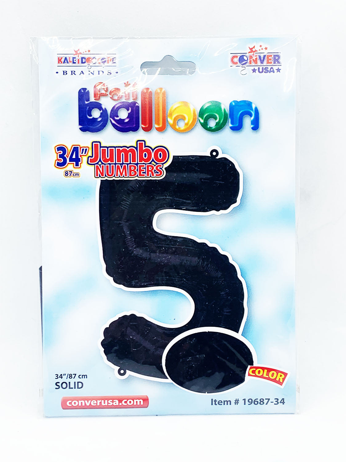 Foil Balloon Jumbo Numbers 5