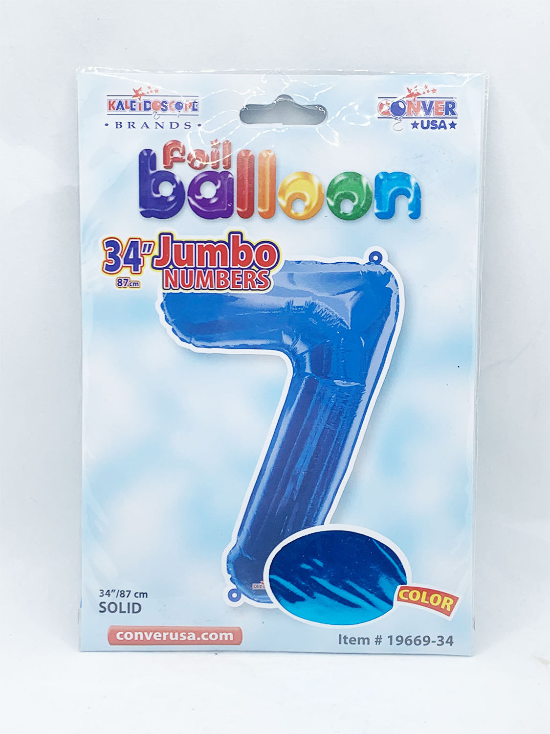 Foil Balloon Jumbo Numbers 7