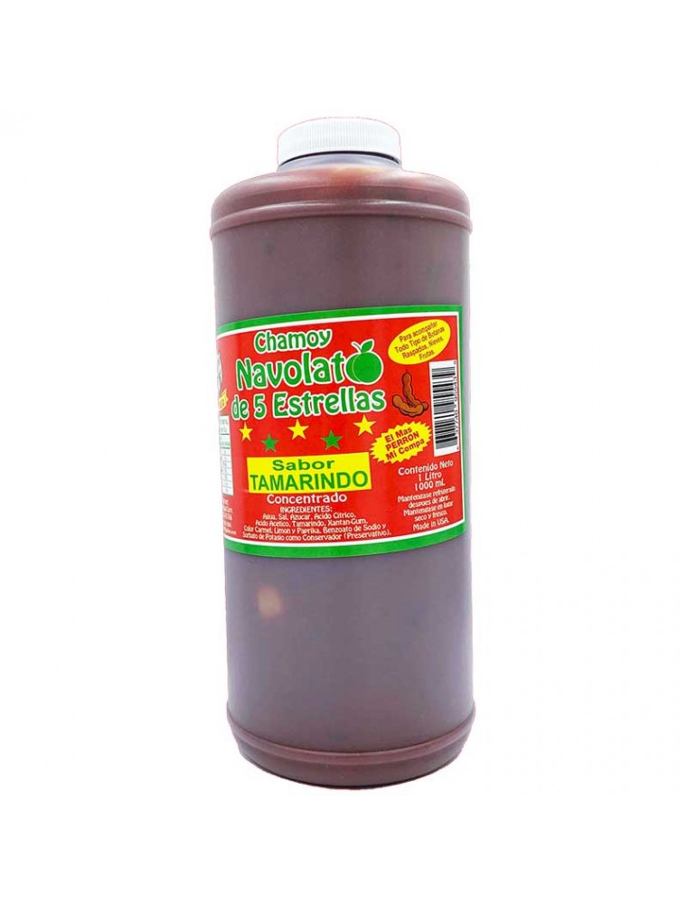 Chamoy Navolato de 5 Estrellas Sabor Tamarindo 1lt