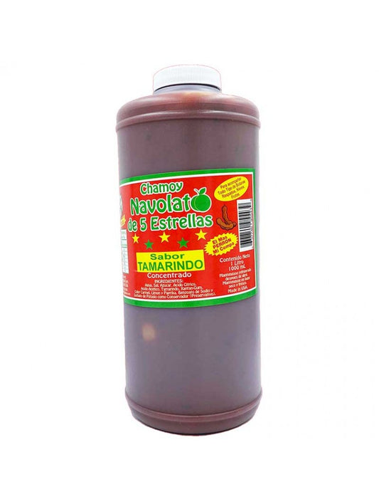 Chamoy Navolato de 5 Estrellas Sabor Tamarindo 1lt