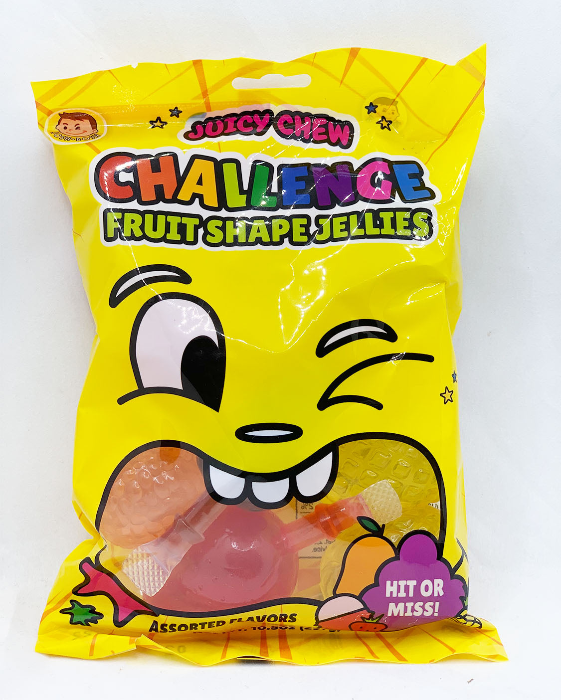 Juicy Chew Challenge Fruity Shape Jellies Dulceria Socami