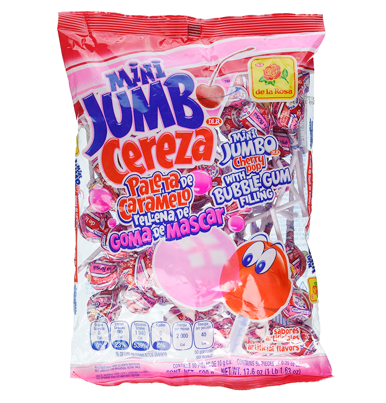 Mini Jumbo Paleta Cereza