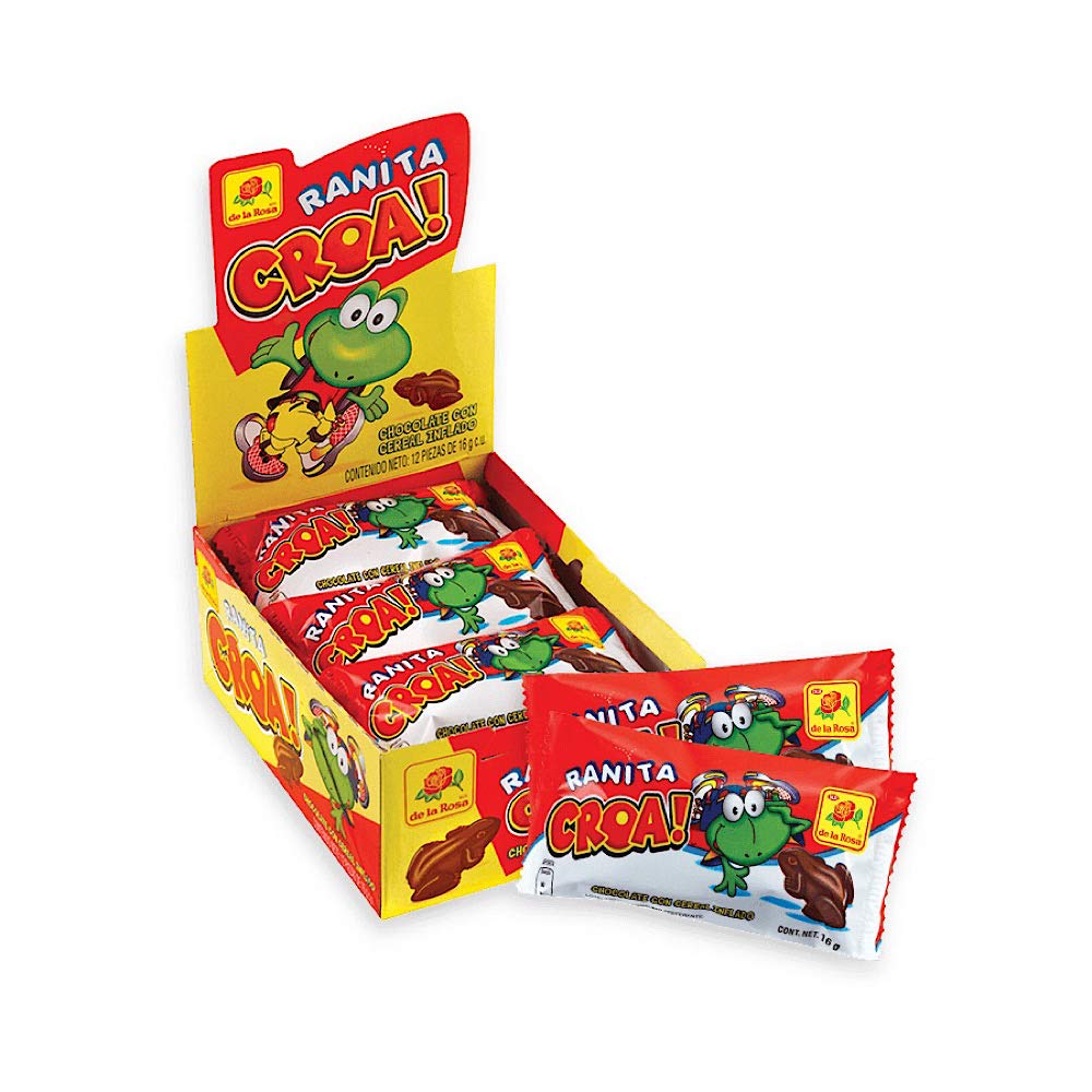 DLR Ranita Croa! - Chocolate con Cereal Inflado