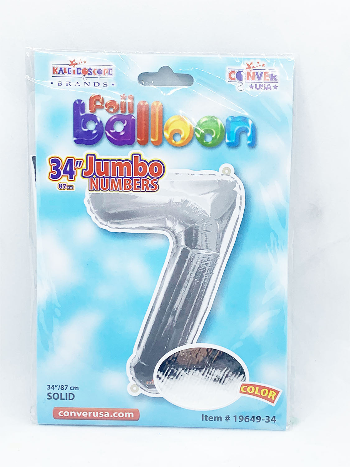 Foil Balloon Jumbo Numbers 7