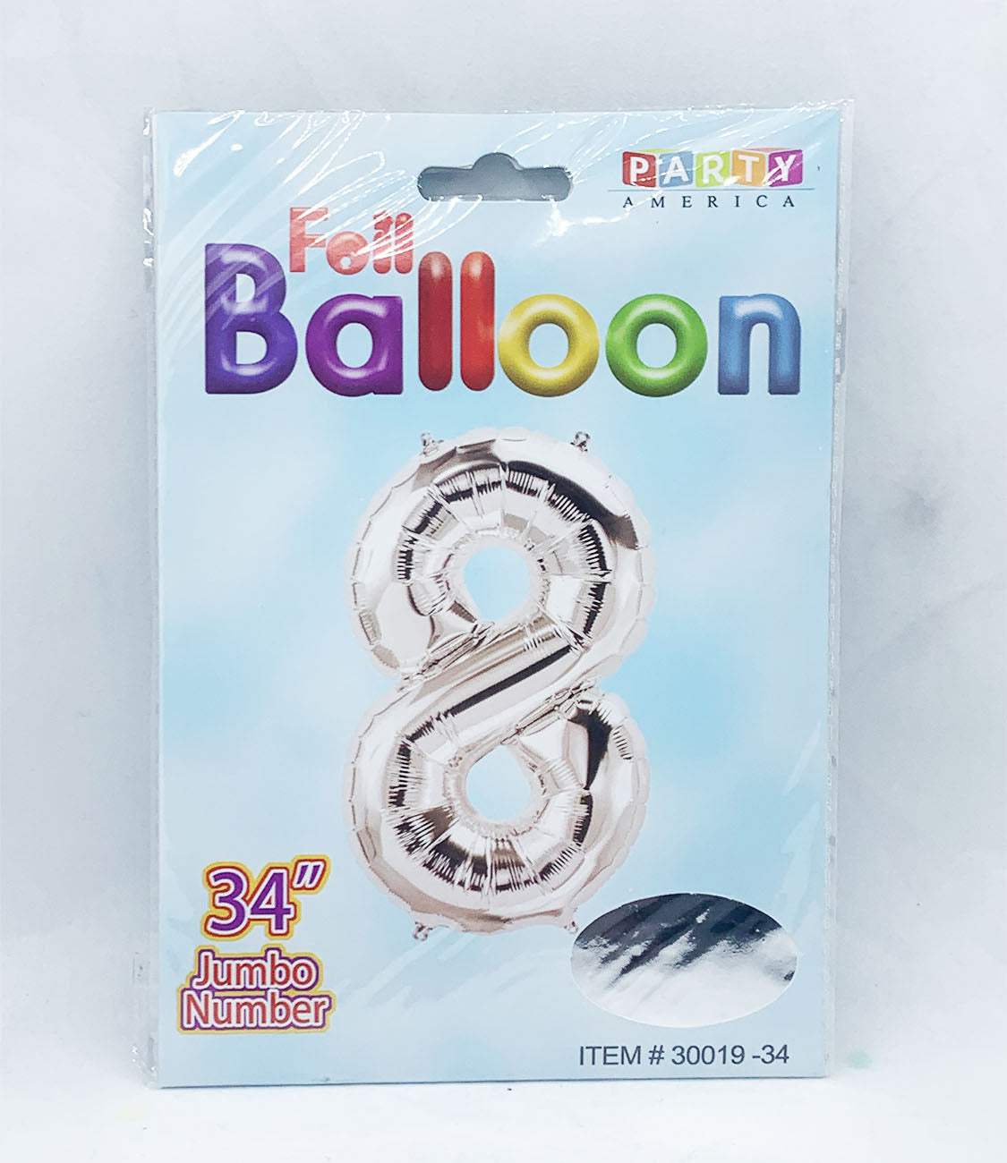 Foil Balloon Jumbo Numbers 8