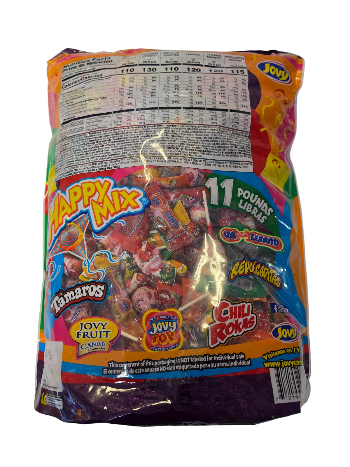 Jovy Happy Mix 4/1ct (11lb)