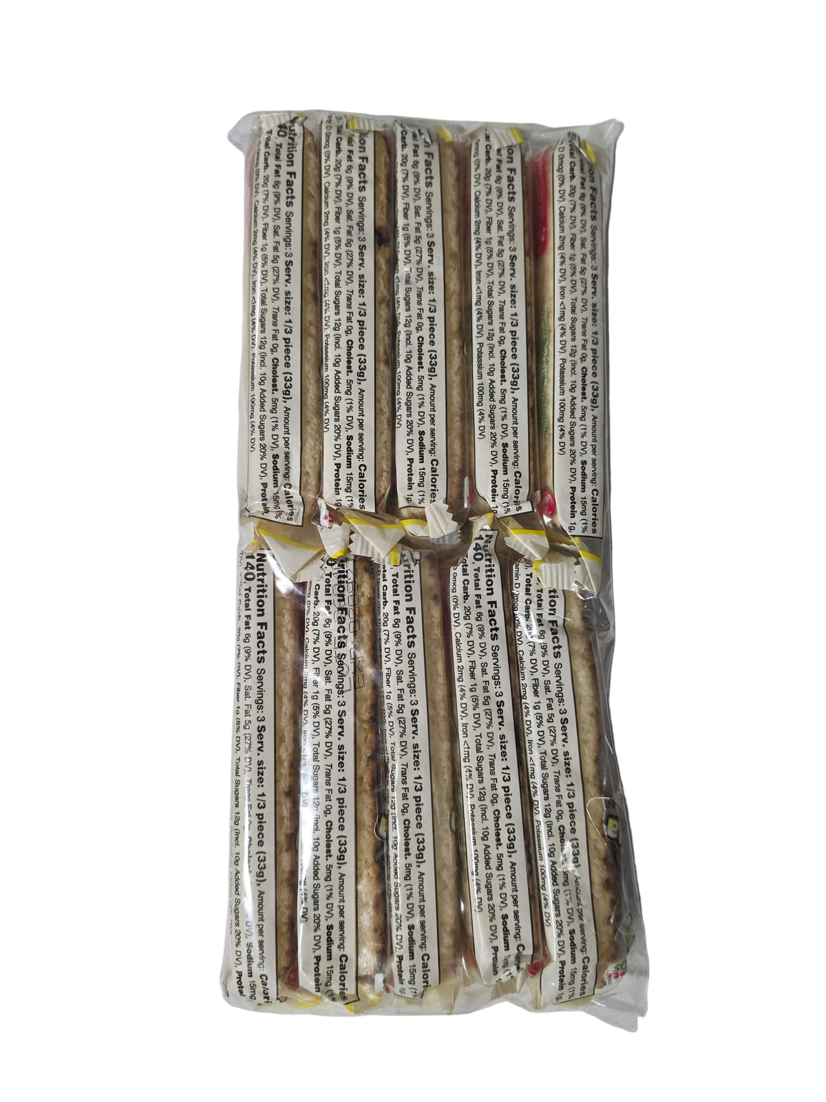 Dulces Tipicos Cocada Blanca Bolsa 2lb 10/10ct