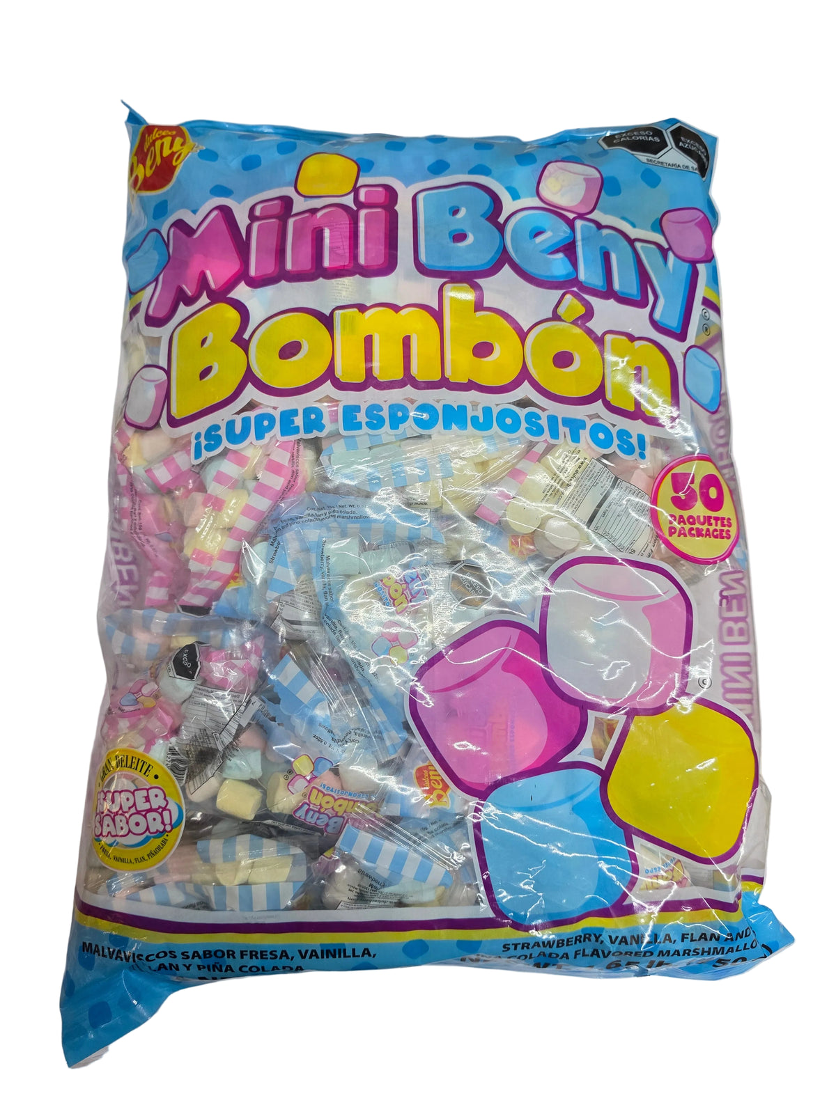 Dulces Beny Mini Beny Bombon 5/50ct (750g)