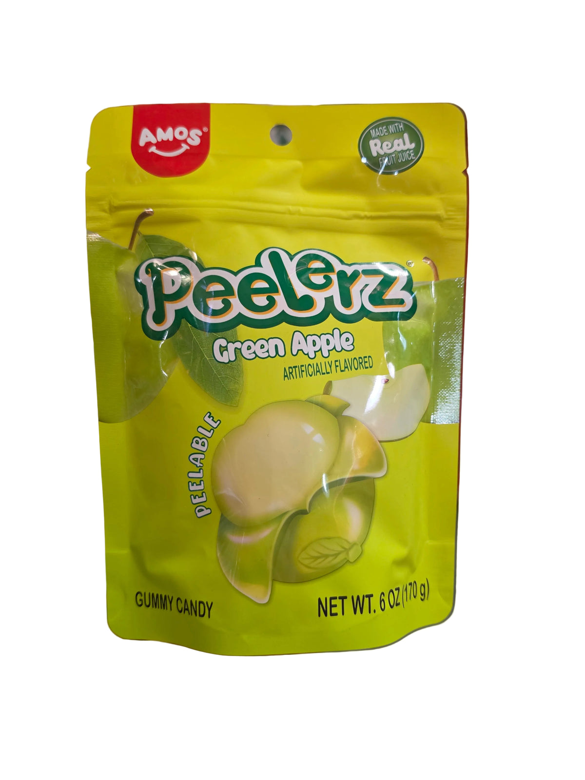 Peelerz Green Apple Gummy Candy (170g) 12/1ct