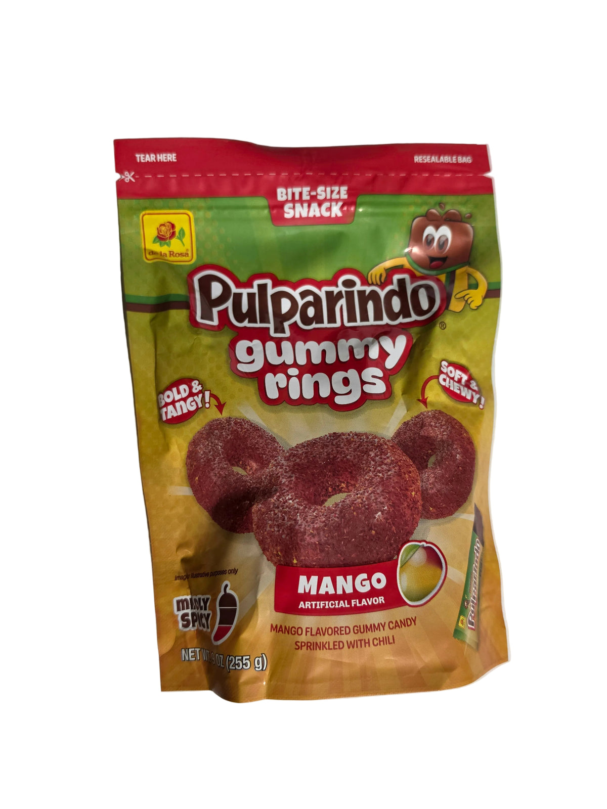 DLR Pulp Gummy Ring Mango 12/1ct (9oz)