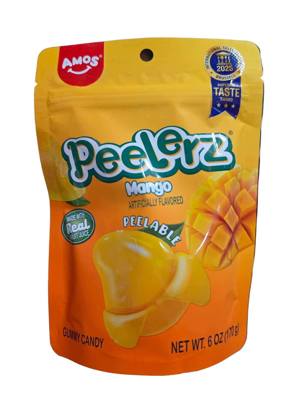 Peelerz Mango Gummy Candy (170g) 12/1ct