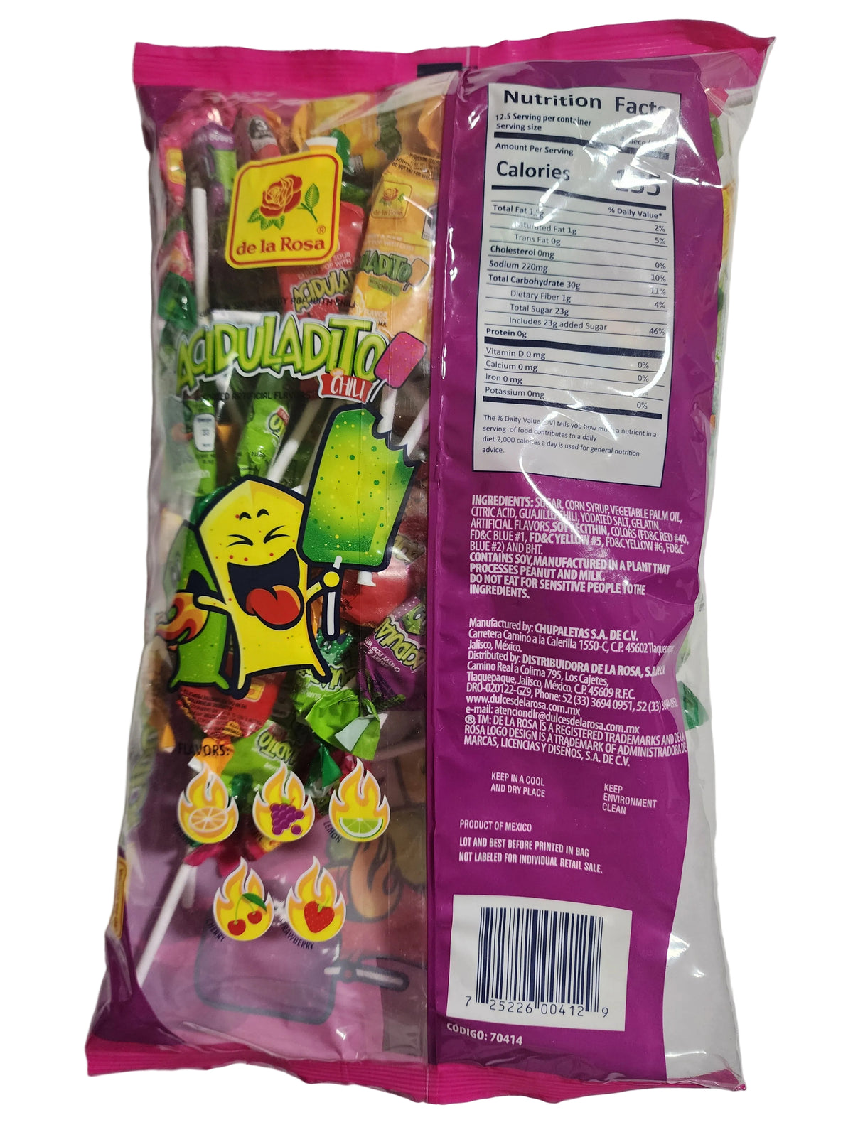 DLR Paleta Aciduladito Con Chile