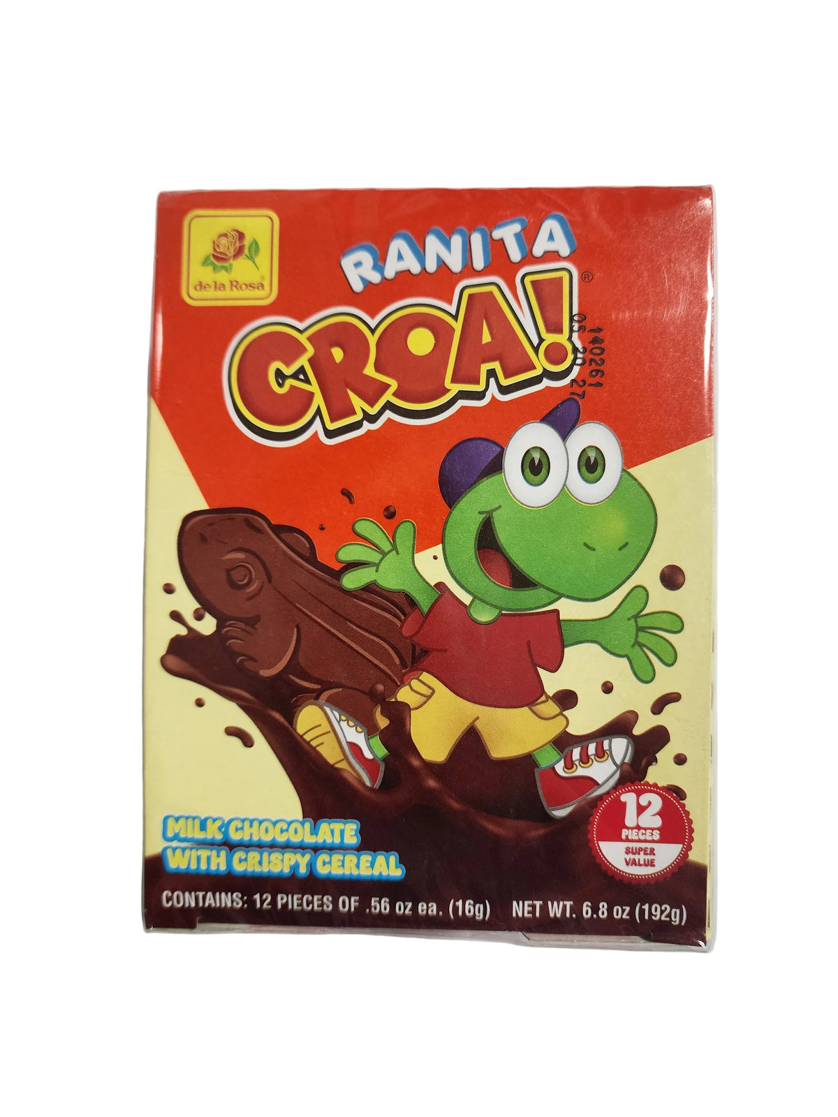 DLR Ranita Croa! - Chocolate con Cereal Inflado