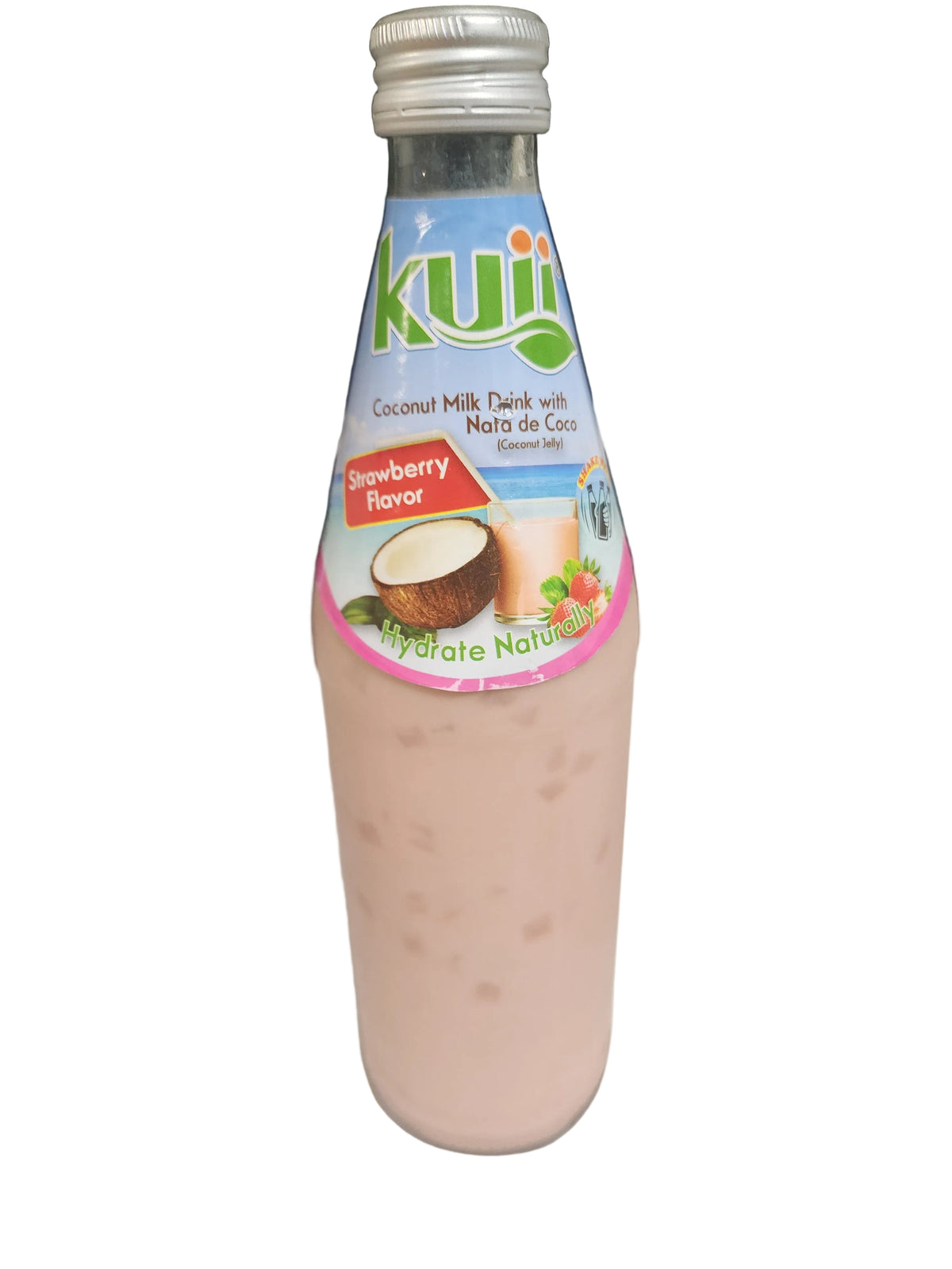 Kuii Coconut Milk Drink - Strawberry 12/1ct (485ml)