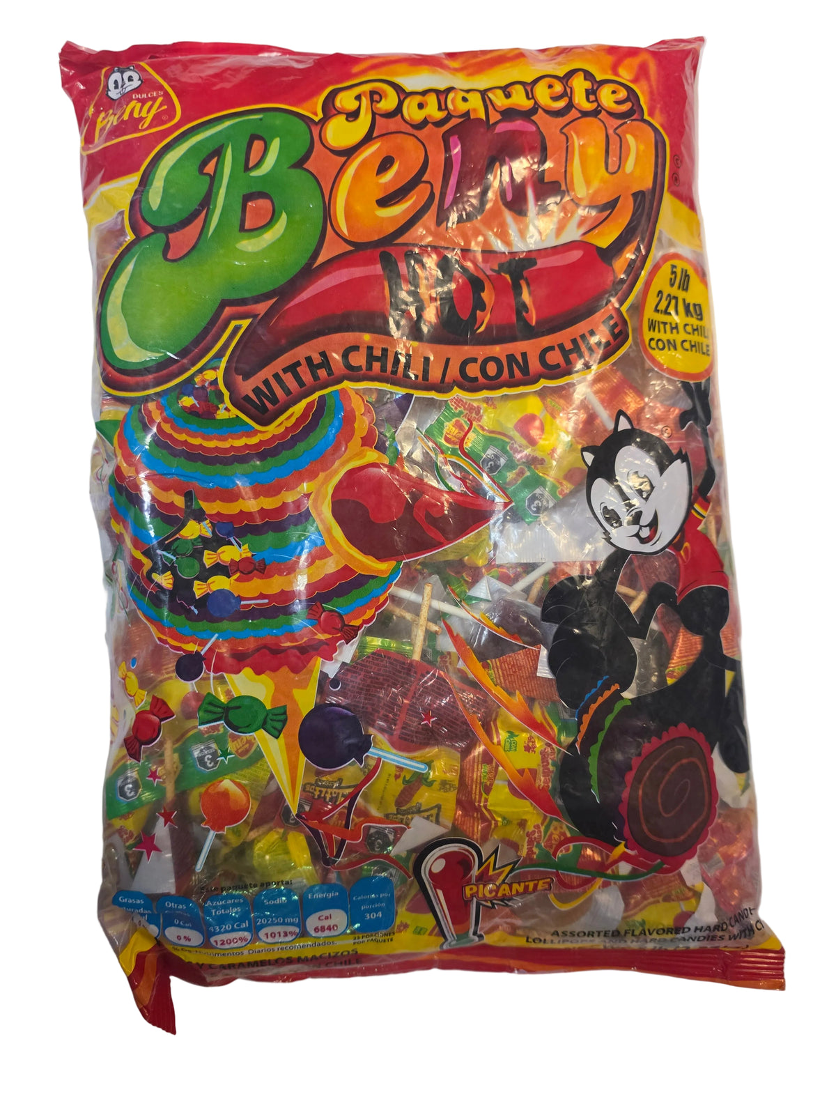 Dulces Beny Paquete Beny Con Chile 5/1ct (5 Lbs)