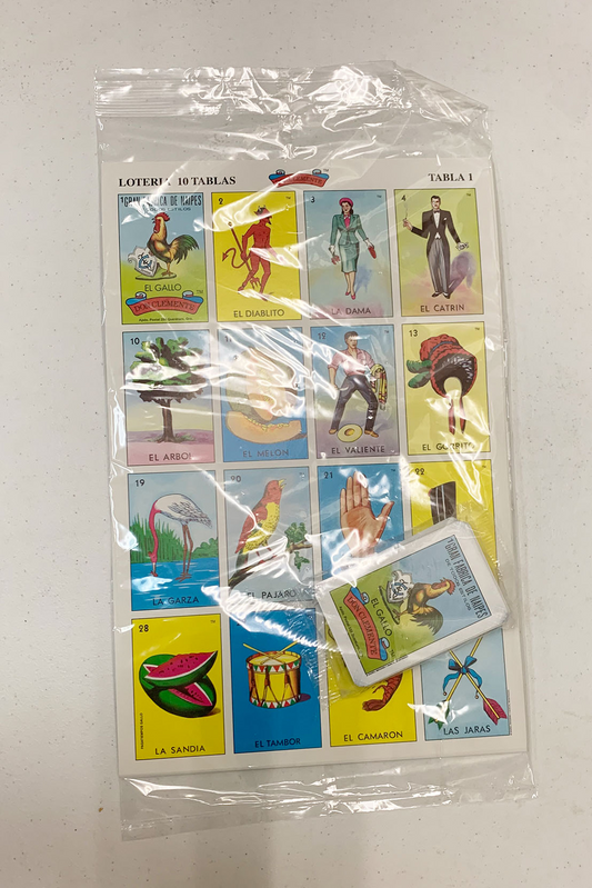 Loteria Jumbo 10 Tablas, 50 Naipes