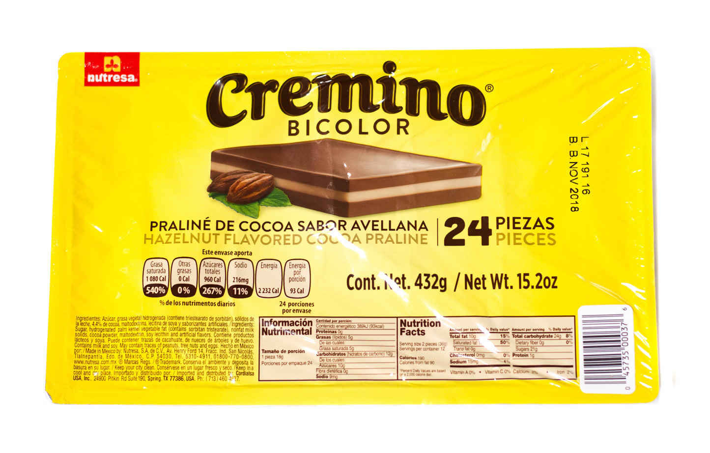 Cremino Bicolor