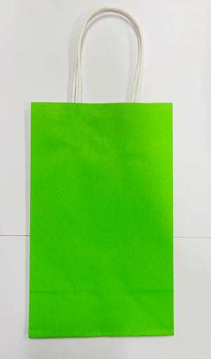 Kraft Party Bags with Handle Assorted Color