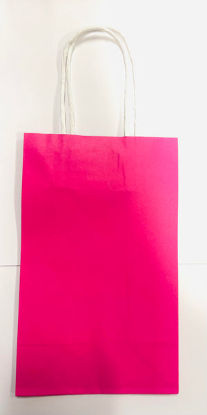 Kraft Party Bags with Handle Assorted Color