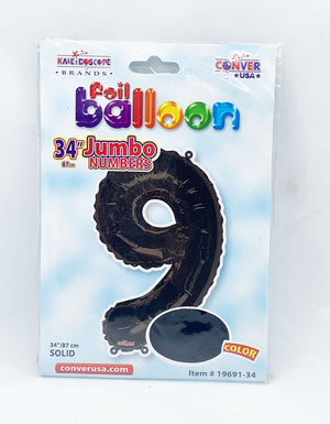 Foil Balloon Jumbo Numbers 9