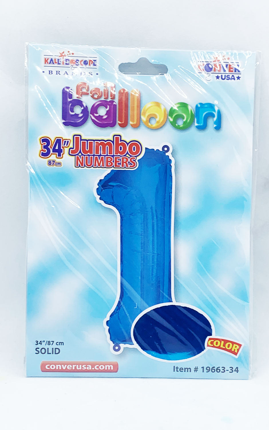 Foil Balloon Jumbo Numbers 1