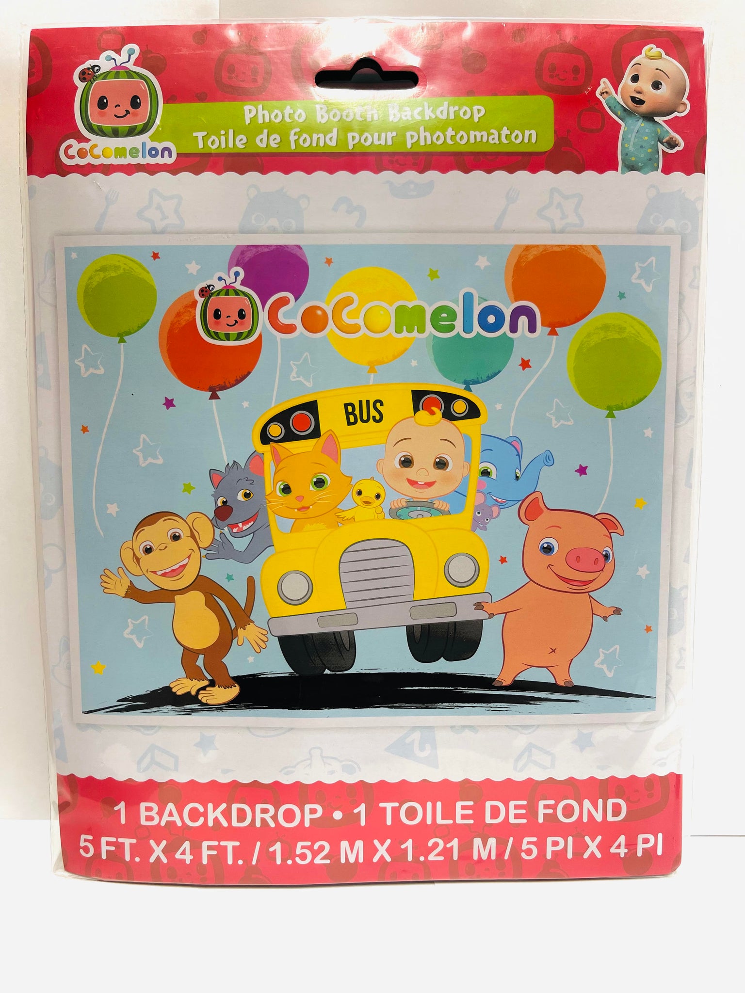 Cocomelon Photo Booth Backdrop – Dulceria Socami