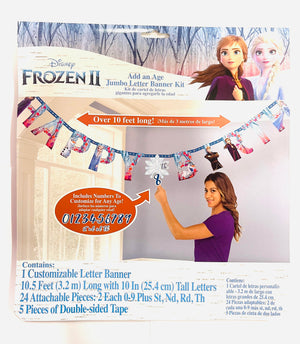 Amscan Frozen II Jumbo Letter Banner Kit
