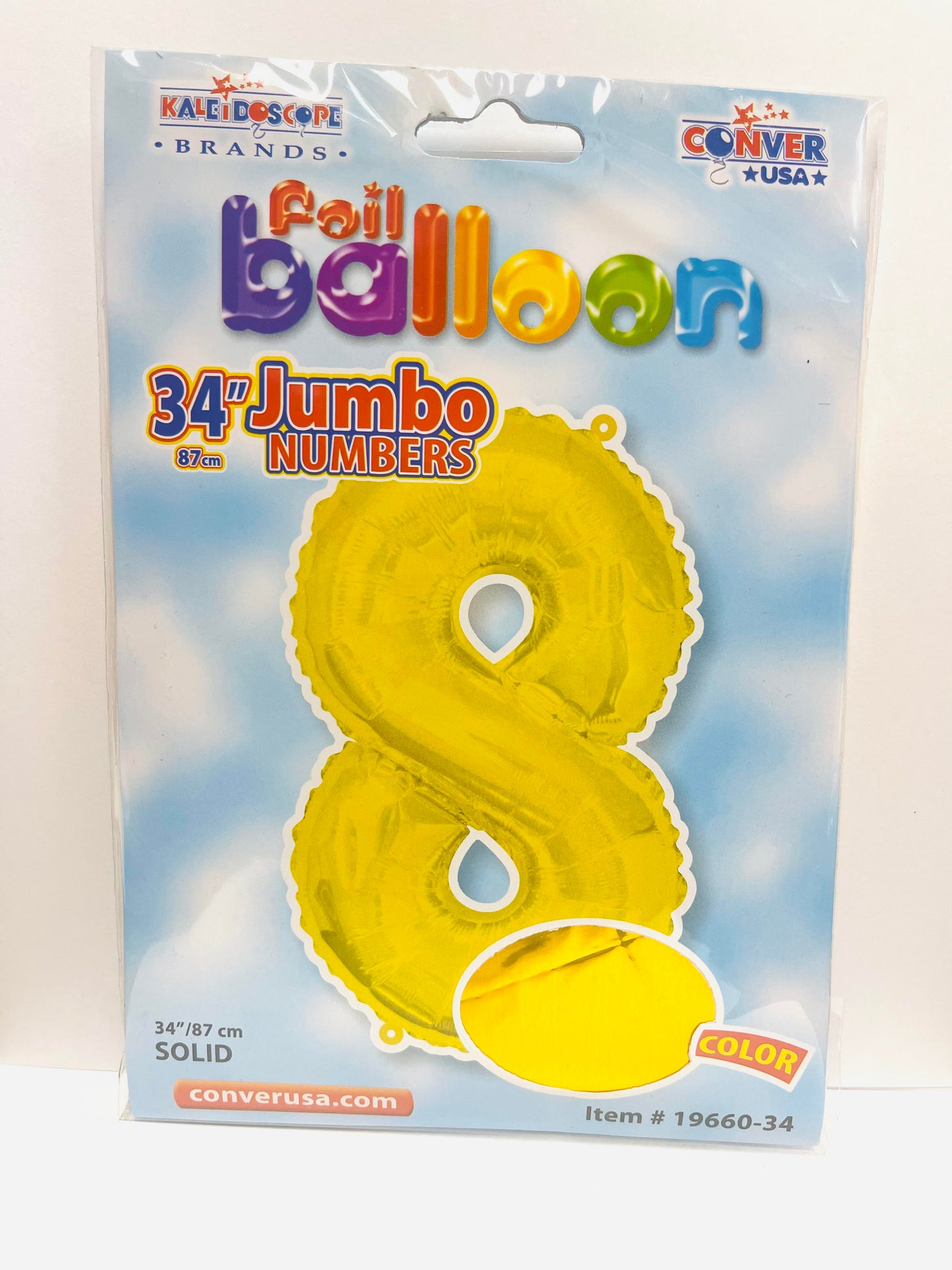 Foil Balloon Jumbo Numbers 8
