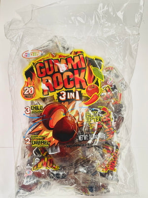 Hubin Gummy Rock 3 in 1 Chili