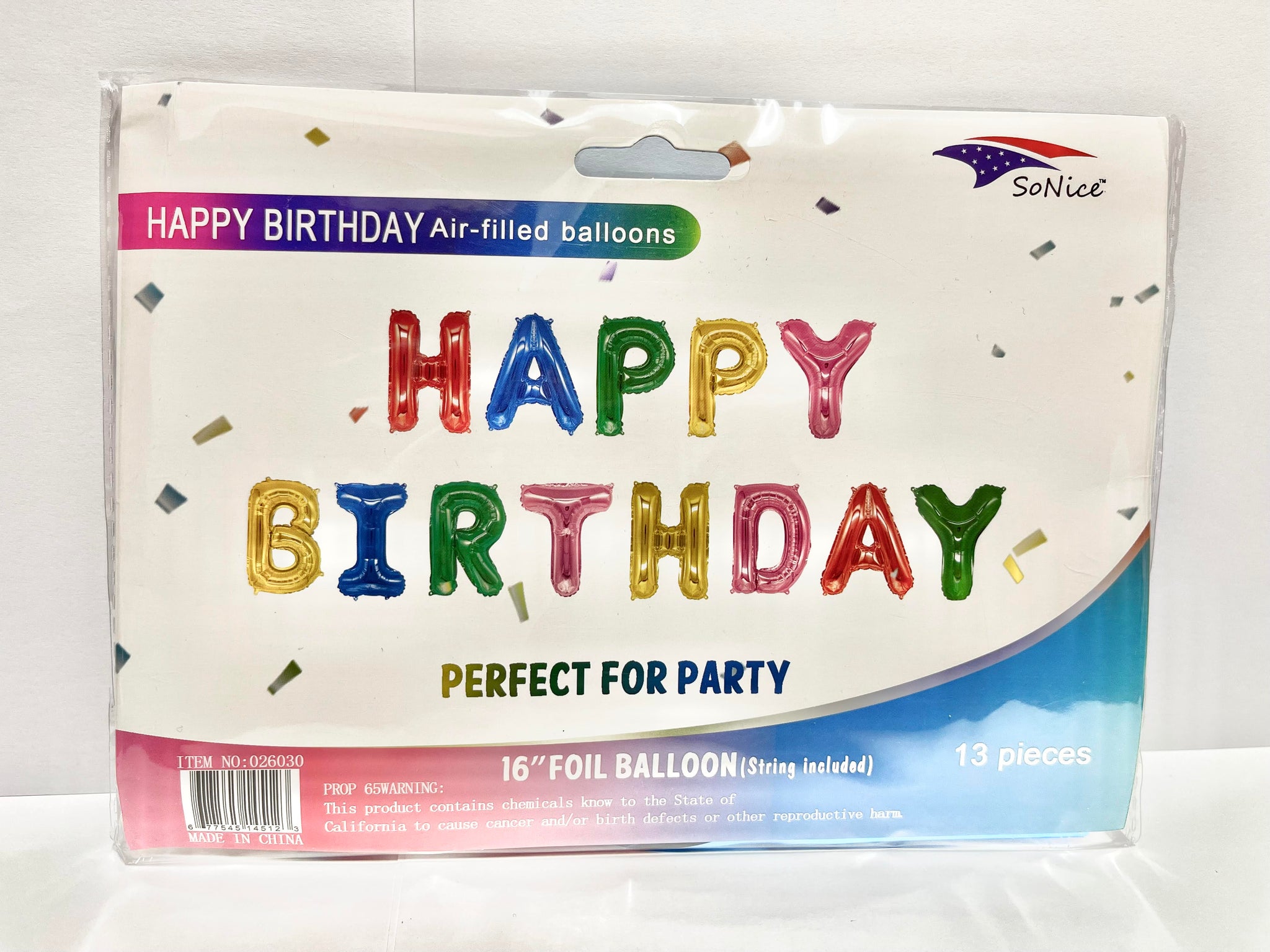 Balloon - Air Filled Balloons Assorted Colors