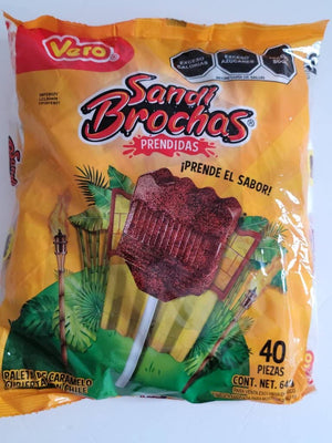 Dulces Vero Sandi Brochas Prendidas 24/40ct